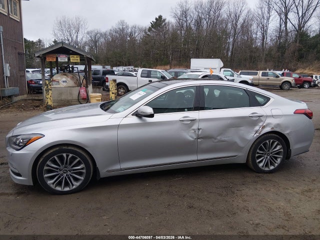 2017 Genesis G80 3.8 მანქანა იყიდება აუქციონზე, vin: KMHGN4JE5HU200471, აუქციონის ნომერი: 44706097