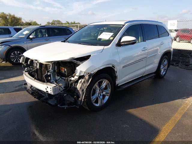 Toyota Highlander Limited V6 2014 5TDYKRFHXES007914 Image 2