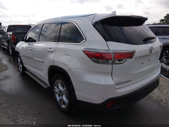 Toyota Highlander Limited V6 2014 5TDYKRFHXES007914 Image 3