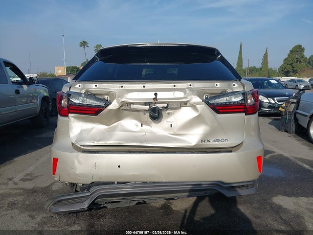 Aukcja sprzedaży 2016 Lexus Rx 450h, vin: 2T2BGMCAXGC005010, numer aukcji: 44706157