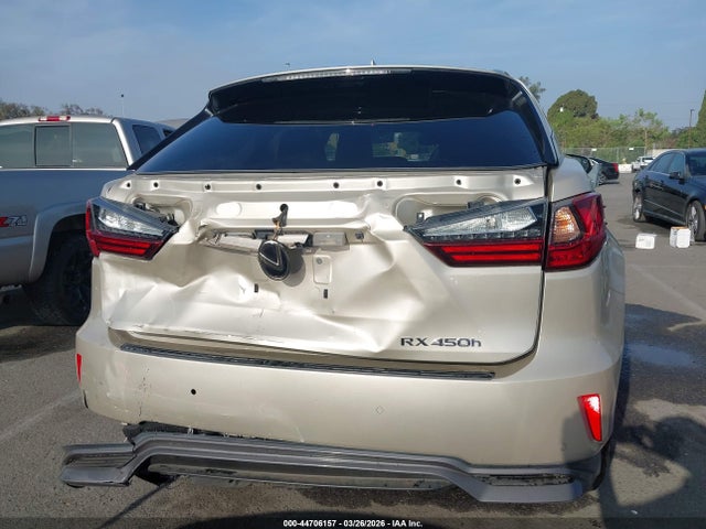 Aukcja sprzedaży 2016 Lexus Rx 450h, vin: 2T2BGMCAXGC005010, numer aukcji: 44706157