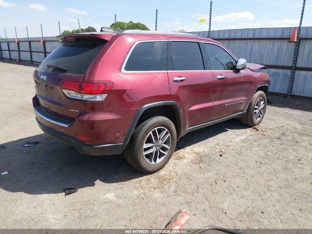 Aukcja sprzedaży 2022 Jeep Grand Cherokee Wk Limited 4x4, vin: 1C4RJFBG8NC109703, numer aukcji: 44706221