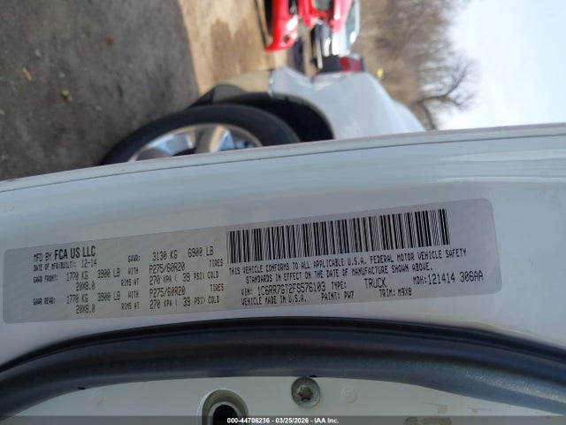 Aukcja sprzedaży 2015 Ram 1500 Big Horn, vin: 1C6RR7GT2FS576103, numer aukcji: 44706236