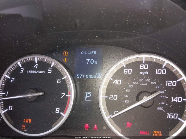 44706262 :رقم المزاد ، 5J8TB4H36JL001491 vin ، 2018 Acura Rdx Acurawatch Plus Package مزاد بيع