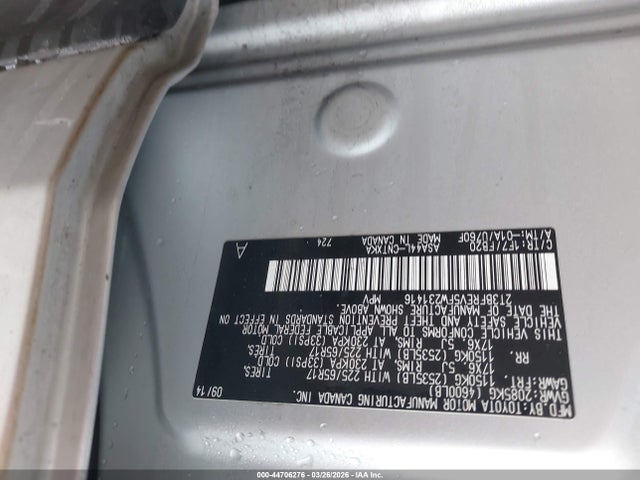 Toyota RAV4 LE 2015 2T3BFREV5FW231416 Image 9