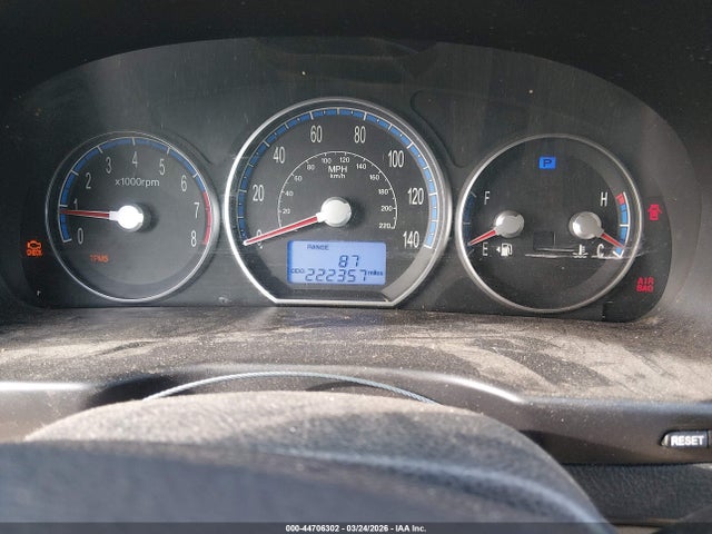 44706302 :رقم المزاد ، 5NMSH13E09H324366 vin ، 2009 Hyundai Santa Fe Limited مزاد بيع