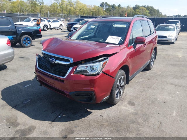 44706307 :رقم المزاد ، JF2SJARC7JH540328 vin ، 2018 Subaru Forester 2.5i Limited مزاد بيع