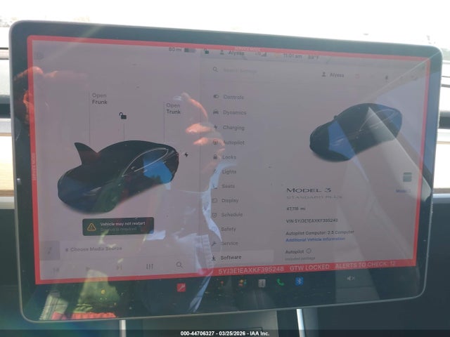 2019 TESLA MODEL 3 5YJ3E1EAXKF395248 Photo 6