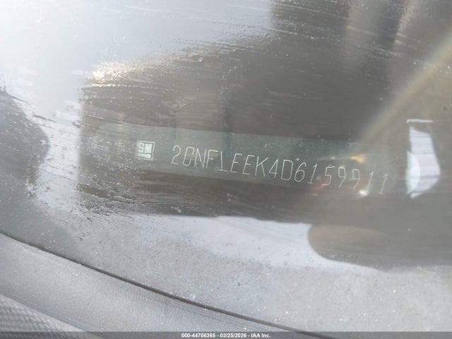 44706365 :رقم المزاد ، 2GNFLEEK4D6159911 vin ، 2013 Chevrolet Equinox 1lt مزاد بيع