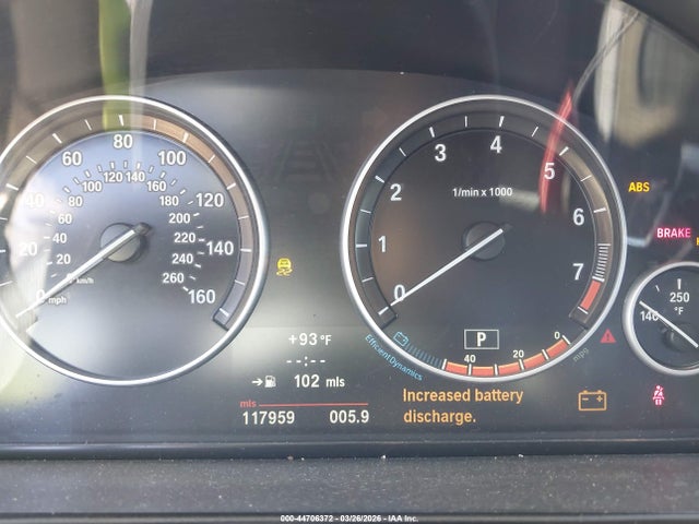 Продажа на аукционе авто 2012 Bmw 528i, vin: WBAXG5C59CDX04173, номер лота: 44706372