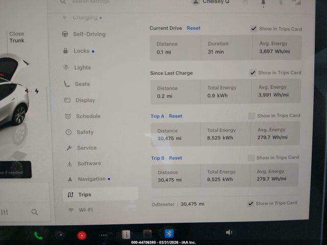 Aukcja sprzedaży 2023 Tesla Model Y, vin: 7SAYGDEE6PF888049, numer aukcji: 44706380