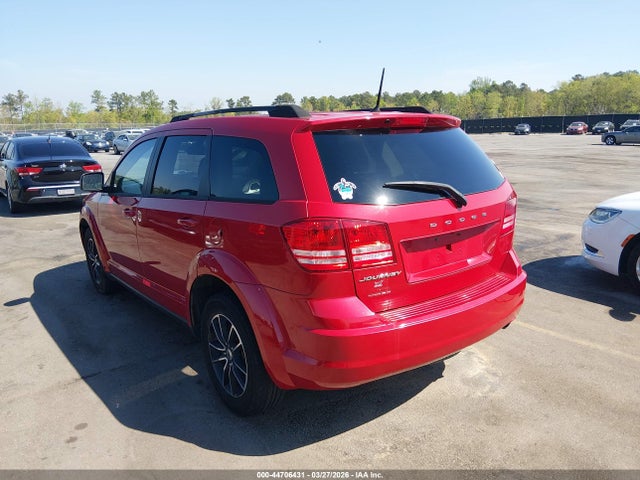 44706431 :رقم المزاد ، 3C4PDCAB7JT509611 vin ، 2018 Dodge Journey Se مزاد بيع