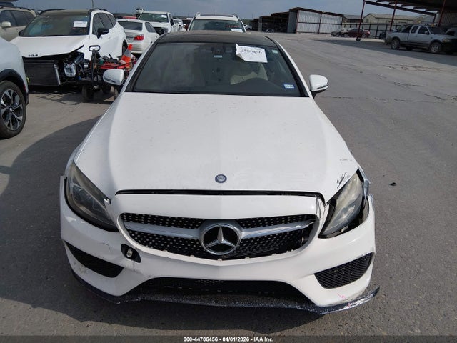 44706456 :رقم المزاد ، WDDWJ4JB8HF418027 vin ، 2017 Mercedes-benz C 300 مزاد بيع