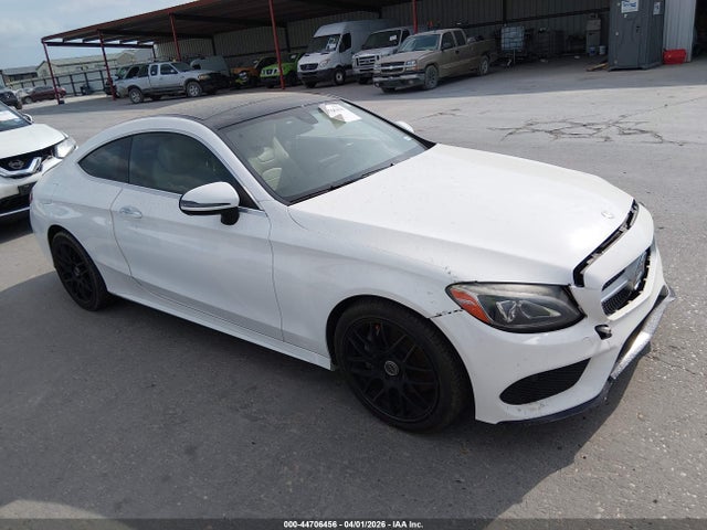 44706456 :رقم المزاد ، WDDWJ4JB8HF418027 vin ، 2017 Mercedes-benz C 300 مزاد بيع
