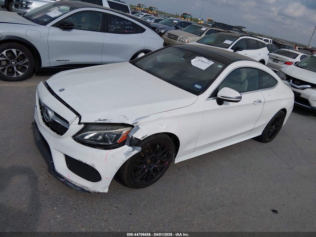44706456 :رقم المزاد ، WDDWJ4JB8HF418027 vin ، 2017 Mercedes-benz C 300 مزاد بيع