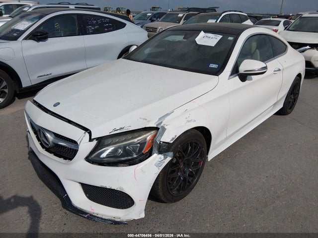 44706456 :رقم المزاد ، WDDWJ4JB8HF418027 vin ، 2017 Mercedes-benz C 300 مزاد بيع