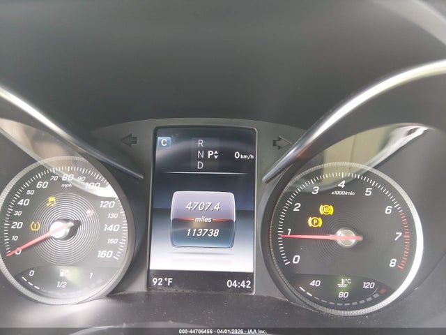 44706456 :رقم المزاد ، WDDWJ4JB8HF418027 vin ، 2017 Mercedes-benz C 300 مزاد بيع