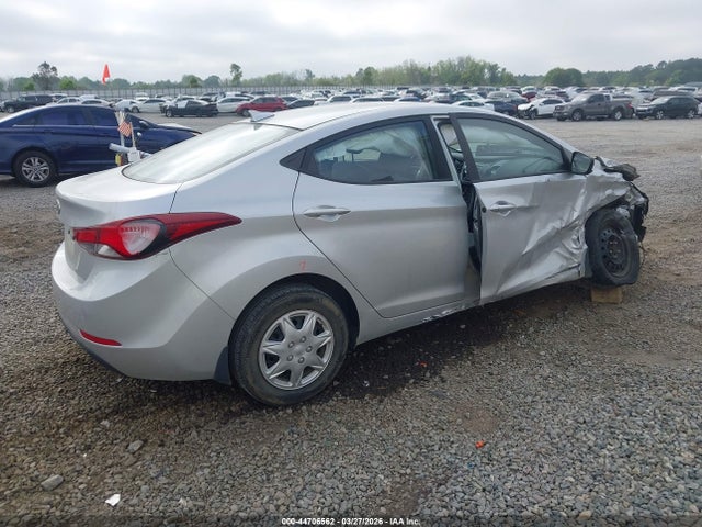Aukcja sprzedaży 2016 Hyundai Elantra Se, vin: 5NPDH4AE3GH734060, numer aukcji: 44706562