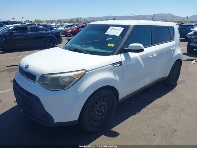 2014 Kia Soul ! მანქანა იყიდება აუქციონზე, vin: KNDJN2A2XE7033197, აუქციონის ნომერი: 44706630