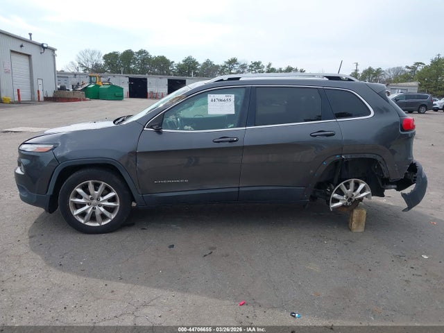 44706655 :رقم المزاد ، 1C4PJMDS4GW348941 vin ، 2016 Jeep Cherokee Limited مزاد بيع