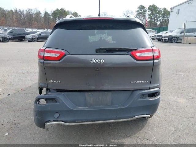 44706655 :رقم المزاد ، 1C4PJMDS4GW348941 vin ، 2016 Jeep Cherokee Limited مزاد بيع