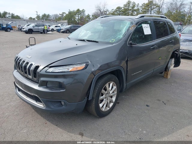 44706655 :رقم المزاد ، 1C4PJMDS4GW348941 vin ، 2016 Jeep Cherokee Limited مزاد بيع