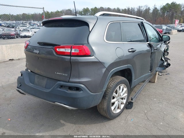 44706655 :رقم المزاد ، 1C4PJMDS4GW348941 vin ، 2016 Jeep Cherokee Limited مزاد بيع