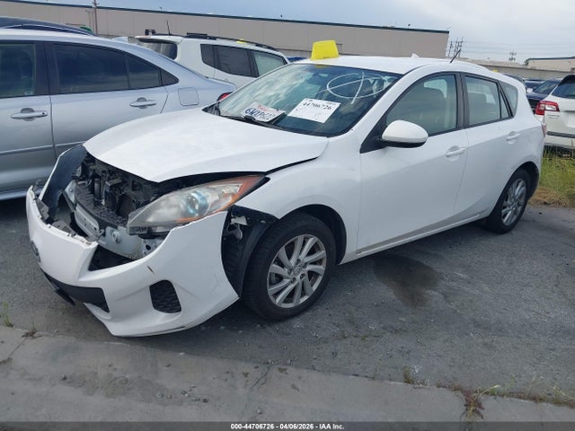 2012 Mazda Mazda3 I Touring მანქანა იყიდება აუქციონზე, vin: JM1BL1L86C1648514, აუქციონის ნომერი: 44706726