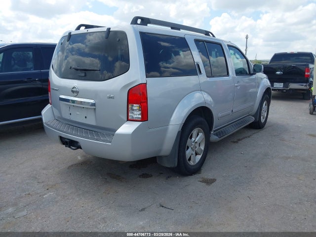 2010 Nissan Pathfinder Se მანქანა იყიდება აუქციონზე, vin: 5N1AR1NN7AC605892, აუქციონის ნომერი: 44706773