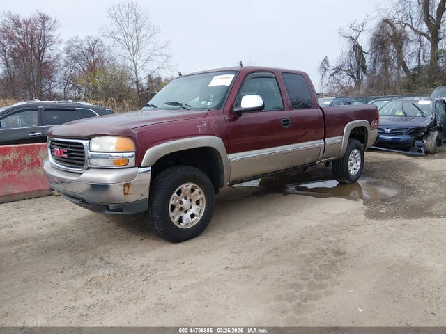 Aukcja sprzedaży 2002 Gmc Sierra 1500 Sle, vin: 2GTEK19T121125096, numer aukcji: 44706885