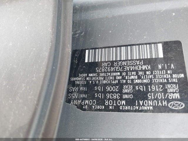 Hyundai ELANTRA SE 2016 KMHDH4AE7GU492875 Image 9