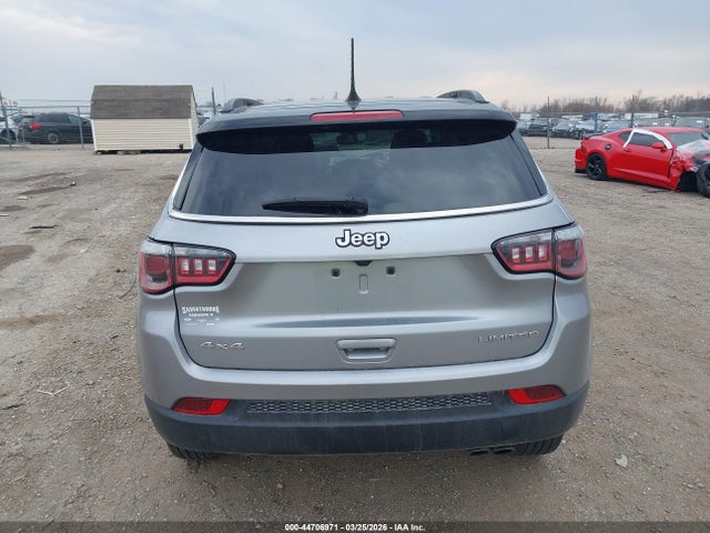 Aukcja sprzedaży 2018 Jeep Compass Limited 4x4, vin: 3C4NJDCB9JT319277, numer aukcji: 44706971