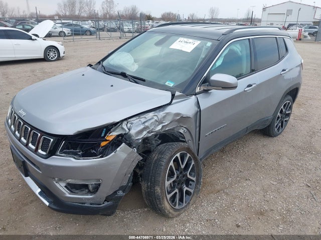 Aukcja sprzedaży 2018 Jeep Compass Limited 4x4, vin: 3C4NJDCB9JT319277, numer aukcji: 44706971