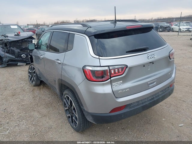 Aukcja sprzedaży 2018 Jeep Compass Limited 4x4, vin: 3C4NJDCB9JT319277, numer aukcji: 44706971