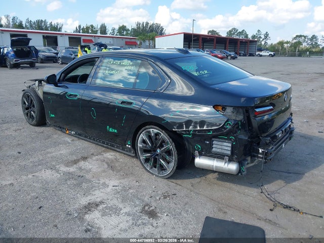 2023 Bmw 740 I მანქანა იყიდება აუქციონზე, vin: WBA23EH07PCM54222, აუქციონის ნომერი: 44706992