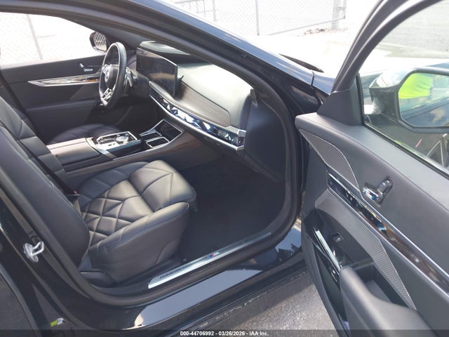 2023 Bmw 740 I მანქანა იყიდება აუქციონზე, vin: WBA23EH07PCM54222, აუქციონის ნომერი: 44706992