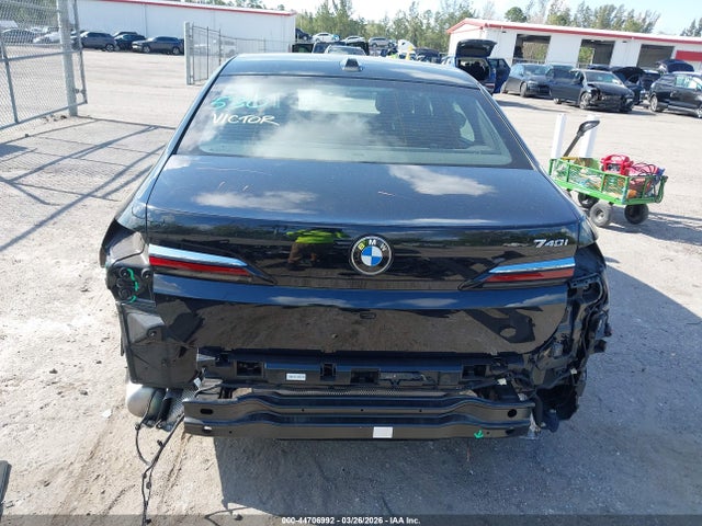 2023 Bmw 740 I მანქანა იყიდება აუქციონზე, vin: WBA23EH07PCM54222, აუქციონის ნომერი: 44706992