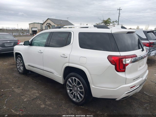 44707026 :رقم المزاد ، 1GKKNXLS6NZ178714 vin ، 2022 Gmc Acadia Awd Denali مزاد بيع