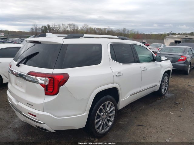 44707026 :رقم المزاد ، 1GKKNXLS6NZ178714 vin ، 2022 Gmc Acadia Awd Denali مزاد بيع