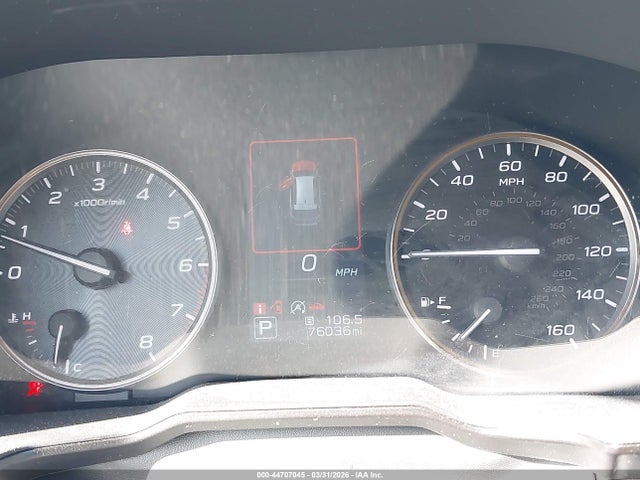 2022 Subaru Outback Wilderness მანქანა იყიდება აუქციონზე, vin: 4S4BTGUD4N3166996, აუქციონის ნომერი: 44707045