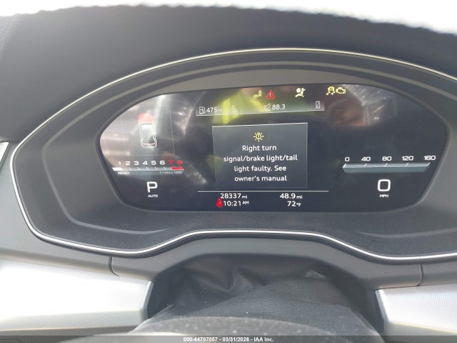 44707057 :رقم المزاد ، WA1GAAFY8S2024661 vin ، 2025 Audi Q5 Premium 45 Tfsi S Line Quattro مزاد بيع