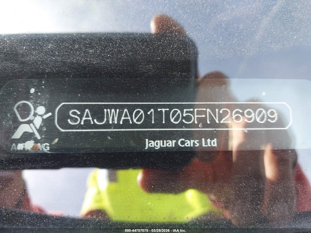 2005 JAGUAR S-TYPE SAJWA01T05FN26909 Photo 8
