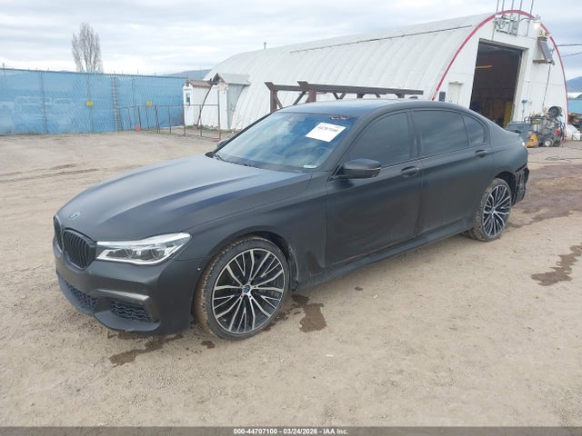 2019 Bmw 750i მანქანა იყიდება აუქციონზე, vin: WBA7F0C50KGM25066, აუქციონის ნომერი: 44707100