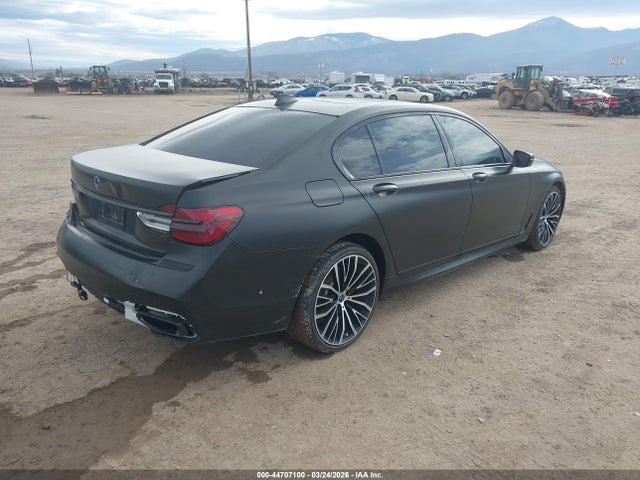 2019 Bmw 750i მანქანა იყიდება აუქციონზე, vin: WBA7F0C50KGM25066, აუქციონის ნომერი: 44707100