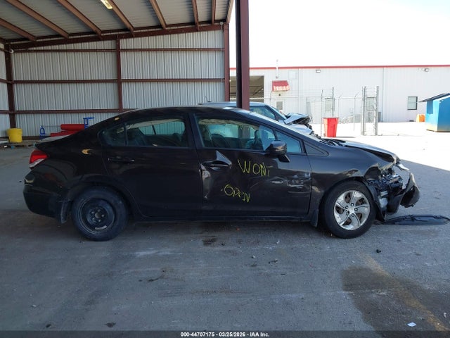 44707175 :رقم المزاد ، 2HGFB2F53EH508292 vin ، 2014 Honda Civic Lx مزاد بيع