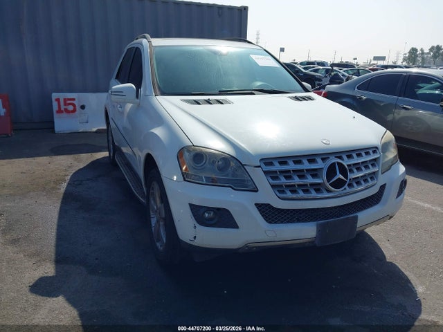 2011 Mercedes-benz Ml 350 მანქანა იყიდება აუქციონზე, vin: 4JGBB5GB4BA628739, აუქციონის ნომერი: 44707200