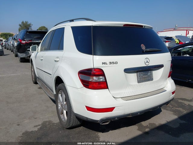 2011 Mercedes-benz Ml 350 მანქანა იყიდება აუქციონზე, vin: 4JGBB5GB4BA628739, აუქციონის ნომერი: 44707200