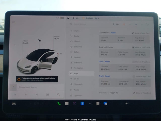 2022 Tesla Model 3 Rear-wheel Drive მანქანა იყიდება აუქციონზე, vin: 5YJ3E1EA1NF129329, აუქციონის ნომერი: 44707202