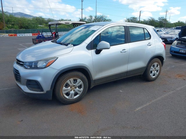 2018 Chevrolet Trax Ls მანქანა იყიდება აუქციონზე, vin: KL7CJKSB3JB606061, აუქციონის ნომერი: 44707279