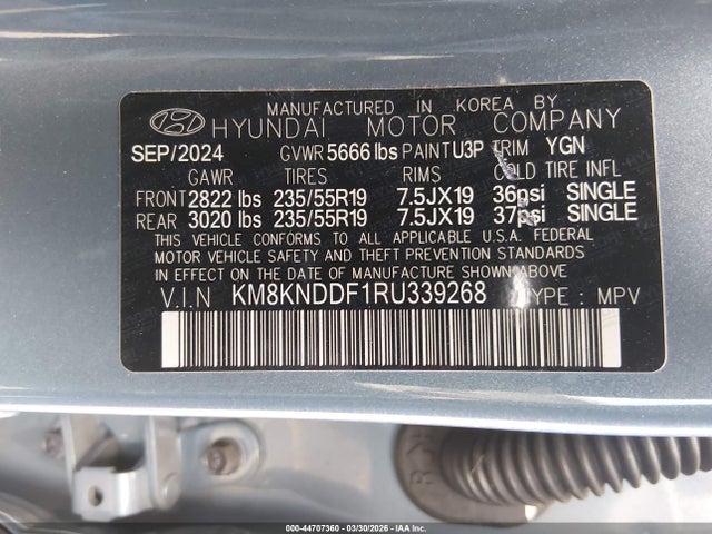 Hyundai Ioniq 5 Sel 2024 KM8KNDDF1RU339268 Image 9